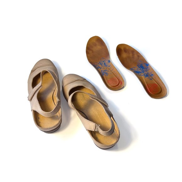 BRAKO Anatomic Collection, Spain Size 38 EU, 7.5 US, Cream Leather - Picture 7 of 17